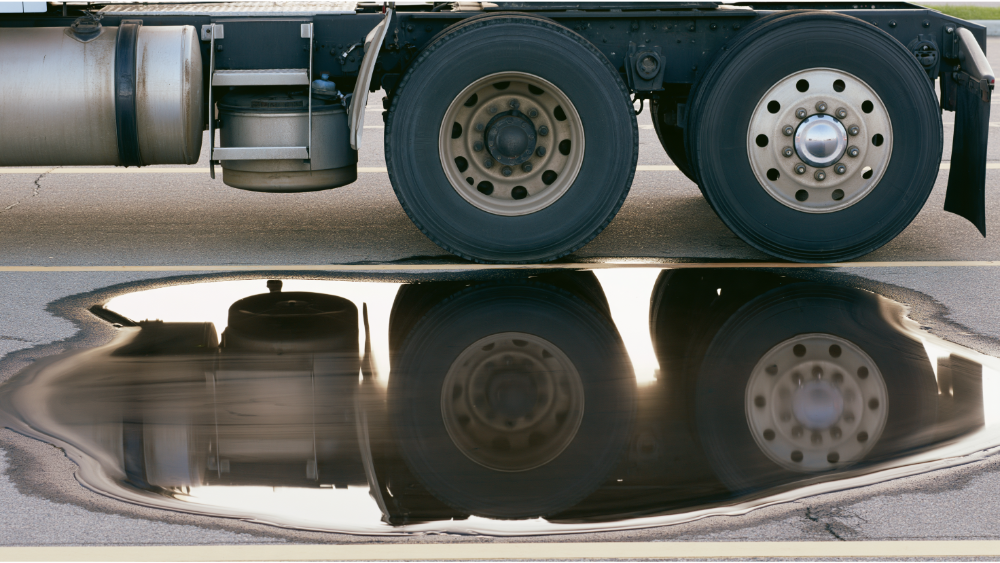 Why the Puddle Doesn't Show Where the Engine Started Leaking Oil