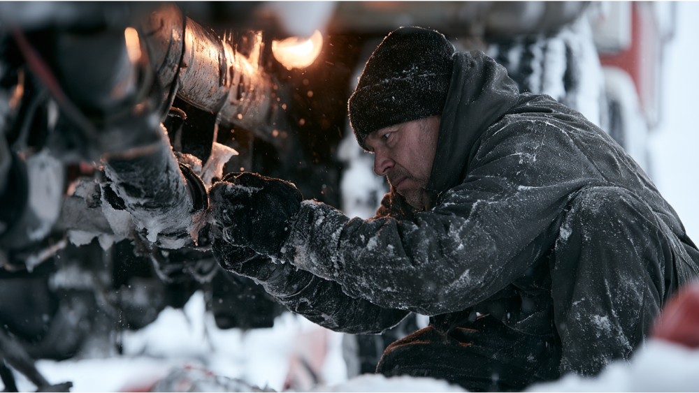 Cold Weather PM That Keeps The Air Brake System Dry